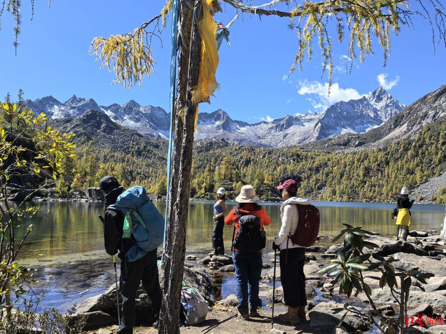 川西登山徒步乱象调查①丨重走党岭高反女孩徒步路线:山高路险!有团队未带食物,报警多是迷路