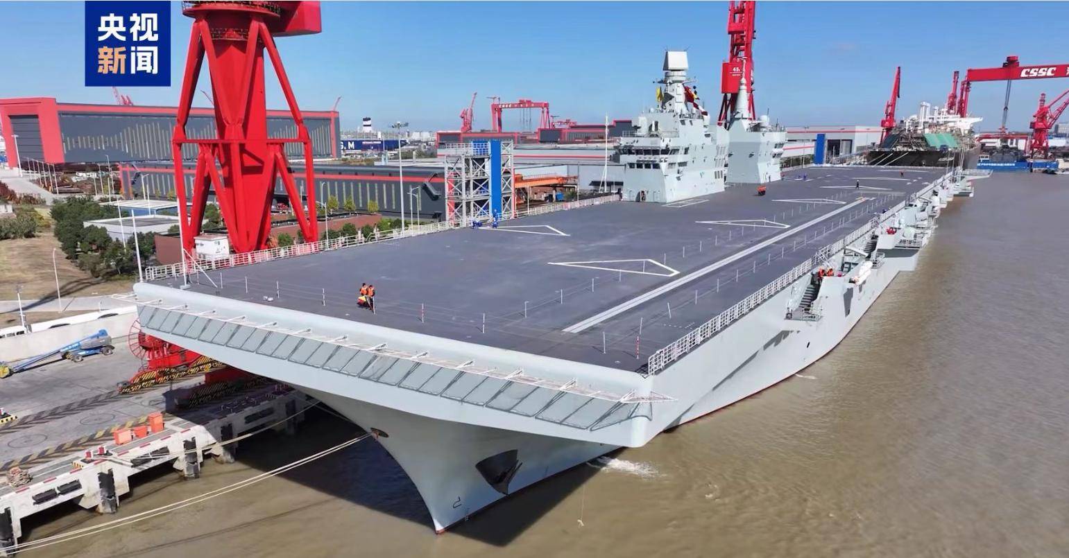 突发!四川舰海试,中国航母也要下饺子,造4万吨巨舰如同造香肠